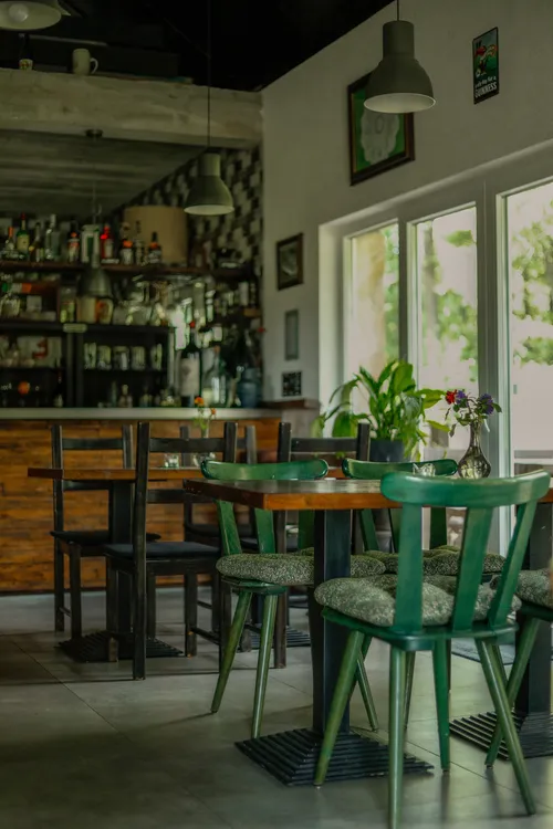 Dining room and bar