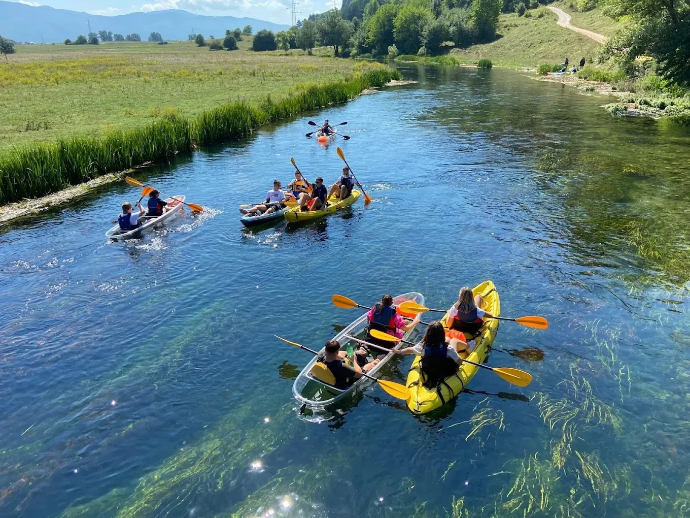 Team building at Plitvice